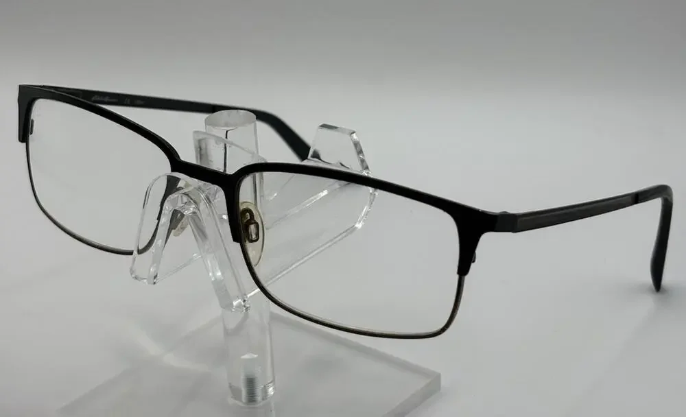 Eddie Bauer EB32003 BK Semi Rimless Black Eyeglasses Frames 57-18 140